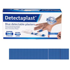 Detectaplast Pflaster Elastic Finger, 100 Strips, detektierbar, elastisch, sensitiv, 12 x 2cm