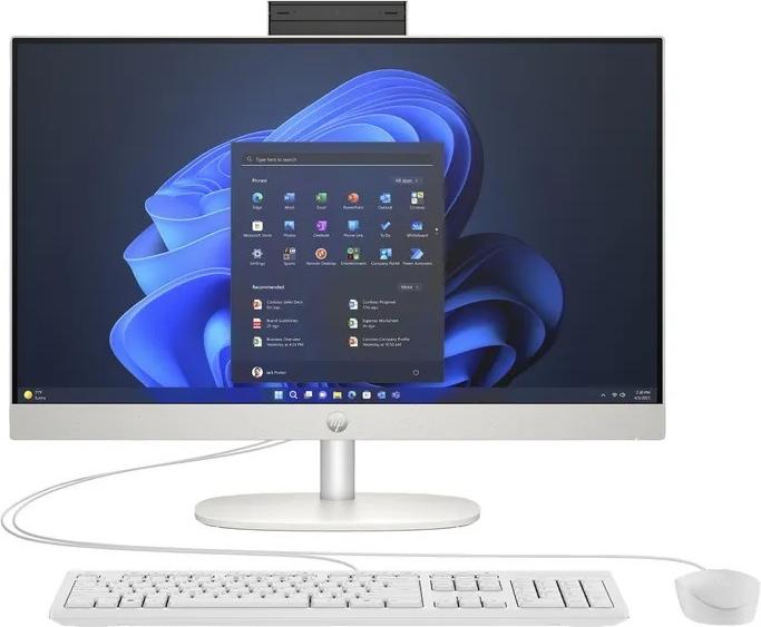 HP HPI ProOne 245 G10 All-in-One PC mit AMD Ryzen 3 7320U Prozessor - Komplettsystem mit Monitor - 4,1 GHz