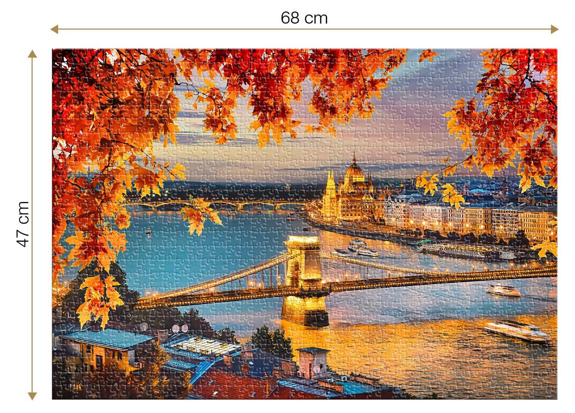 Roovi Puzzel Boedapest Hongarije - 1000-delige puzzel