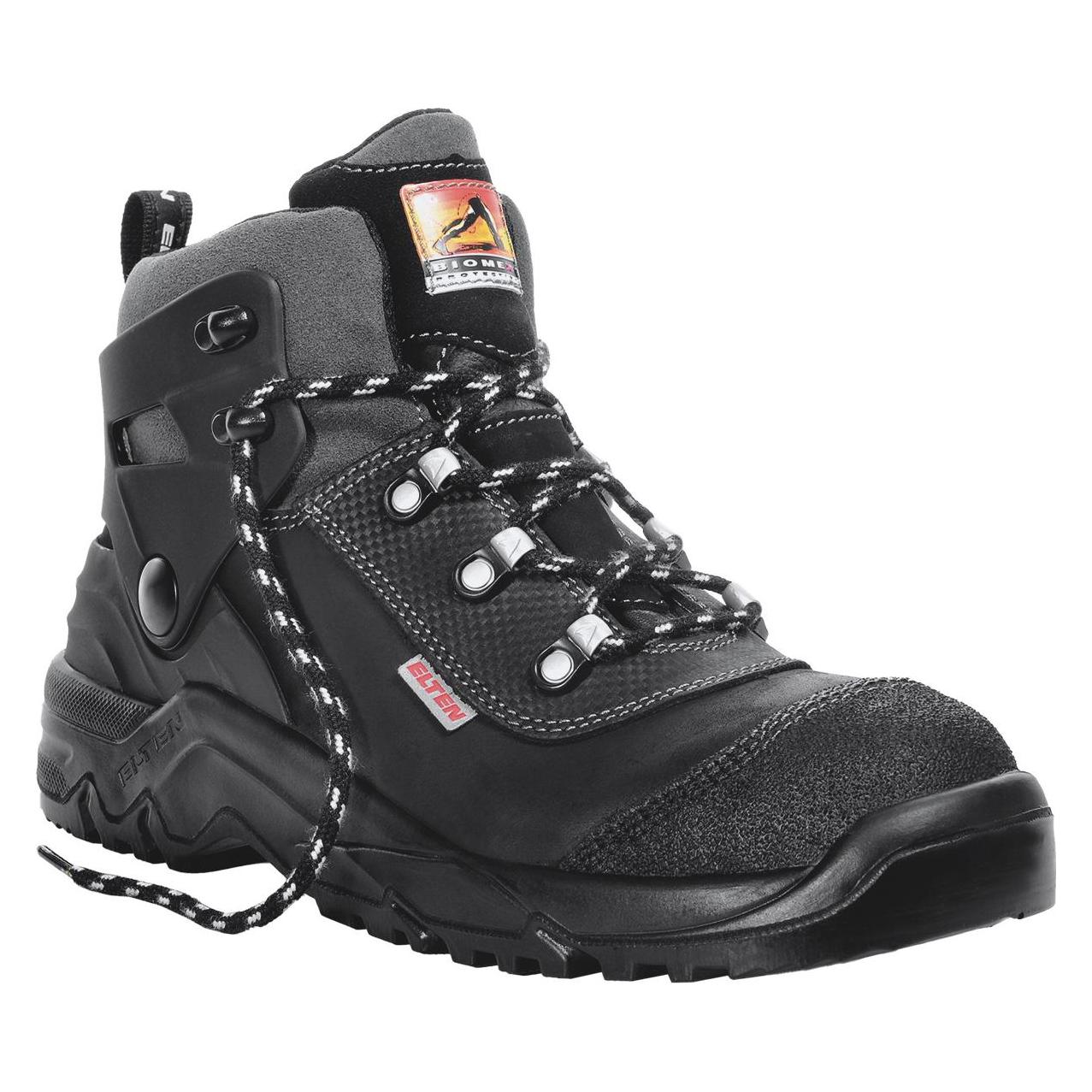 Elten 2061082 Dino Black Sicherheitsschuhe S3, mehrfarbig, 63331-45, Gr. 45 (45) (204016)