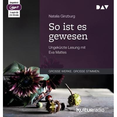 So ist es gewesen - Natalia Ginzburg, Audio, 9783742409065