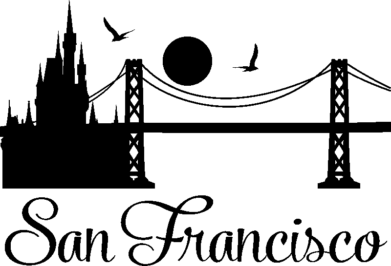 Ambiance-sticker Sticker San Francisco