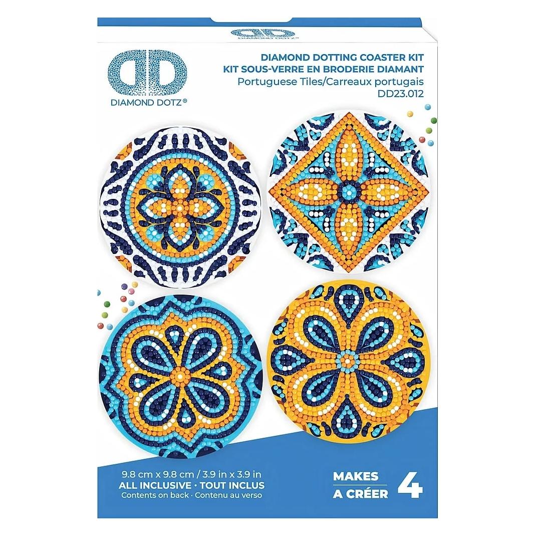 Diamond Dotz Diamond Painting Untersetzer Fliesen (DD23012)