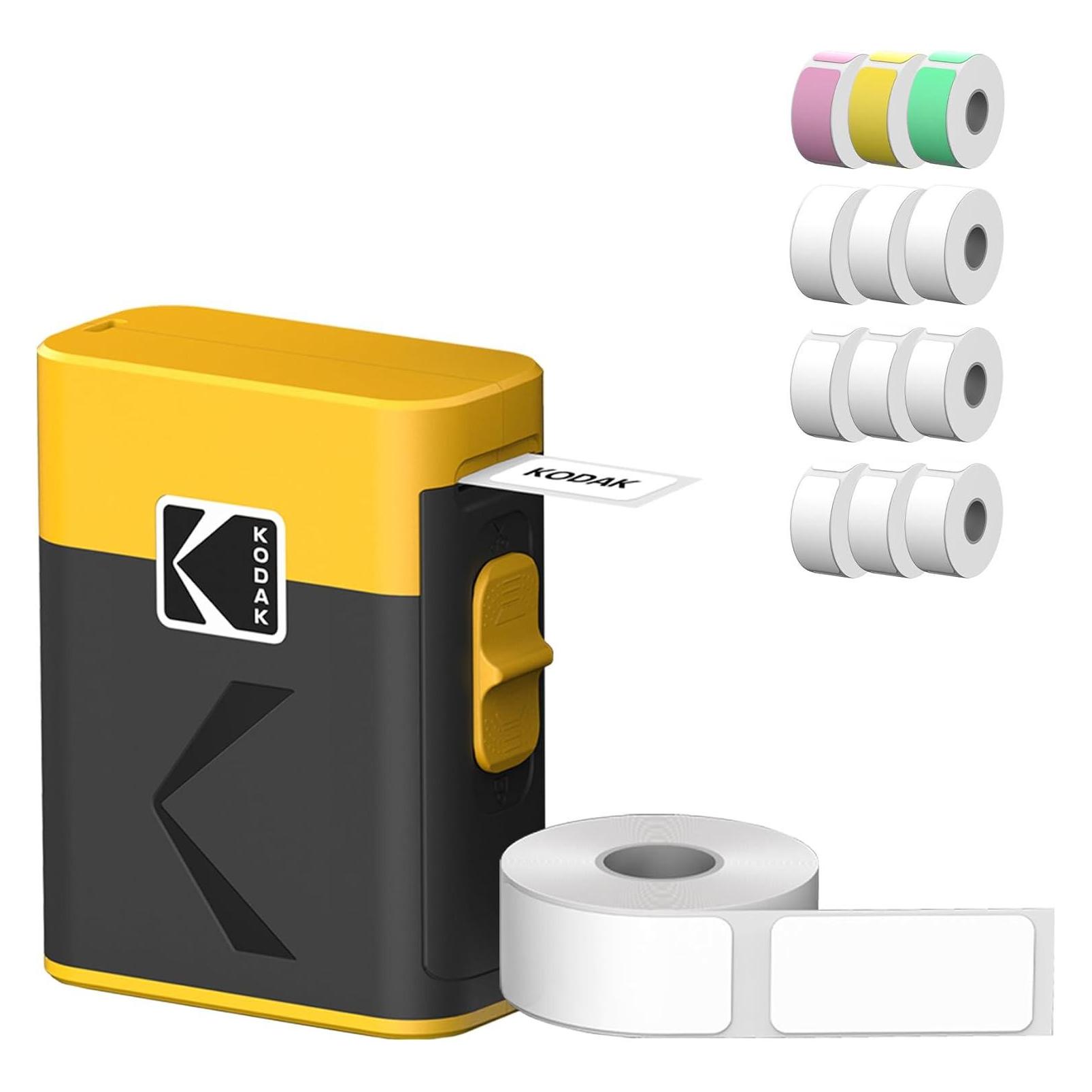 Kodak M50 Label Era Instant Label Printer Cartridge Bundle ( + 13 Rolls) Yellow (0192143004189)