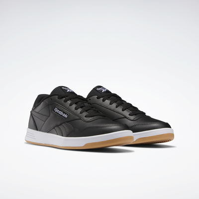 Sneaker REEBOK CLASSIC "REEBOK COURT ADVANCE", Damen, Gr. 37,5, schwarz, Synthetik, Schuhe Sneaker