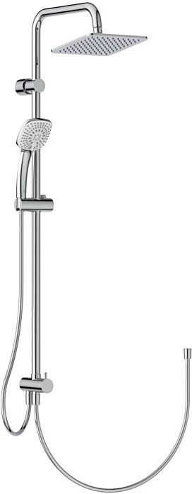 Ideal Standard Cube Duschsystem A5862AA zur Kombination mit Aufputz-Armatur, verchromt