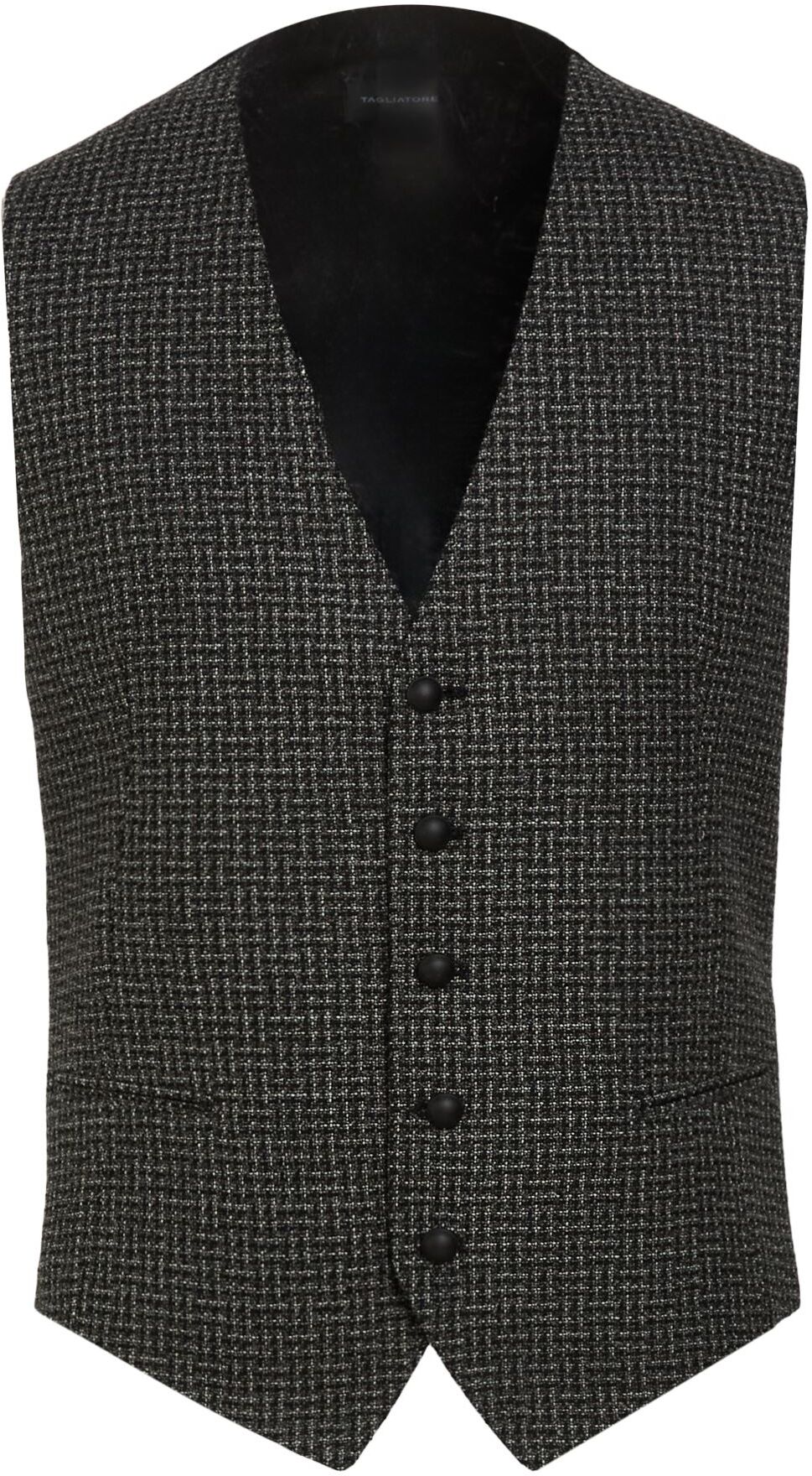 Tagliatore Chaleco sartorial Hombre Negro 48 Hombre