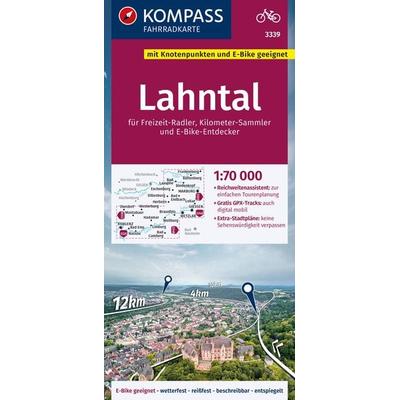 KOMPASS Fahrradkarte 3339 Lahntal 1:70.000, Sonstige von , KOMPASS Freytag & Berndt, 978-3-99121-503-5