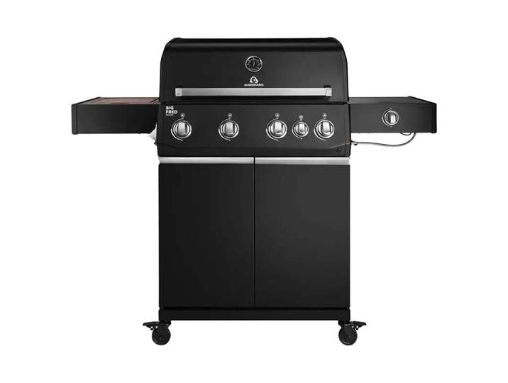 Burnhard Big FRED Deluxe Gasgrill Schwarz