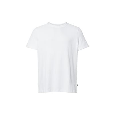 T-Shirt KLEINIGKEIT "Kleinigkeit Unterragendes Shört", Herren, Gr. S, weiß, 100% Baumwolle, unifarben, normal, Rundhals, Shirts T-Shirt