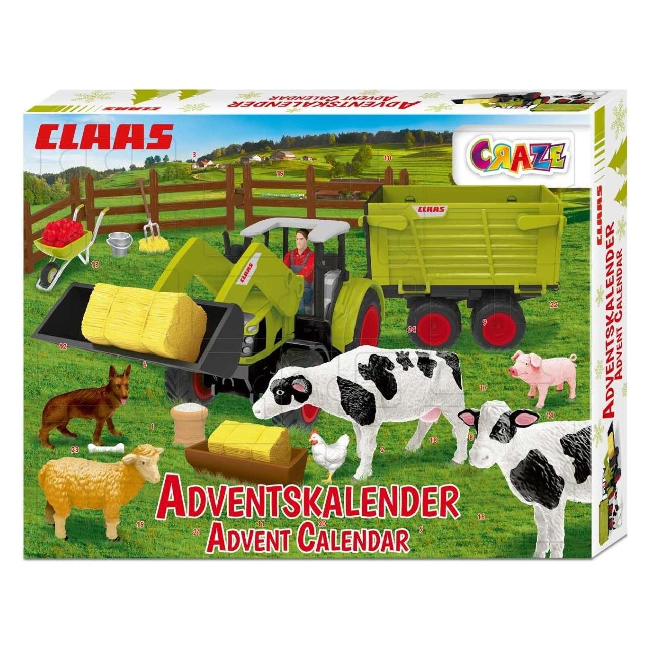 Craze Adventskalender Claas (24 Türchen) (57452)