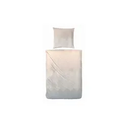 Mako-Satin Bettwäsche-Set   ¦ rosa/pink ¦ Maße (cm): B: 135 H: 1