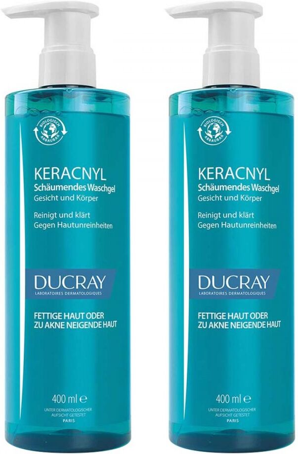 Ducray Keracnyl Waschgel 2 x 400ml