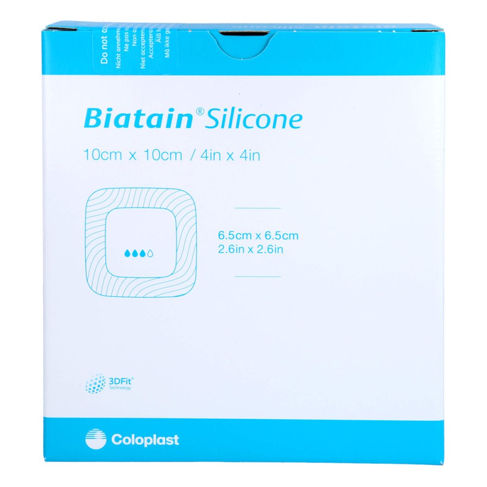Crosp Medical GmbH Biatain Silicone Schaumverband 10x10 Cm 17414059