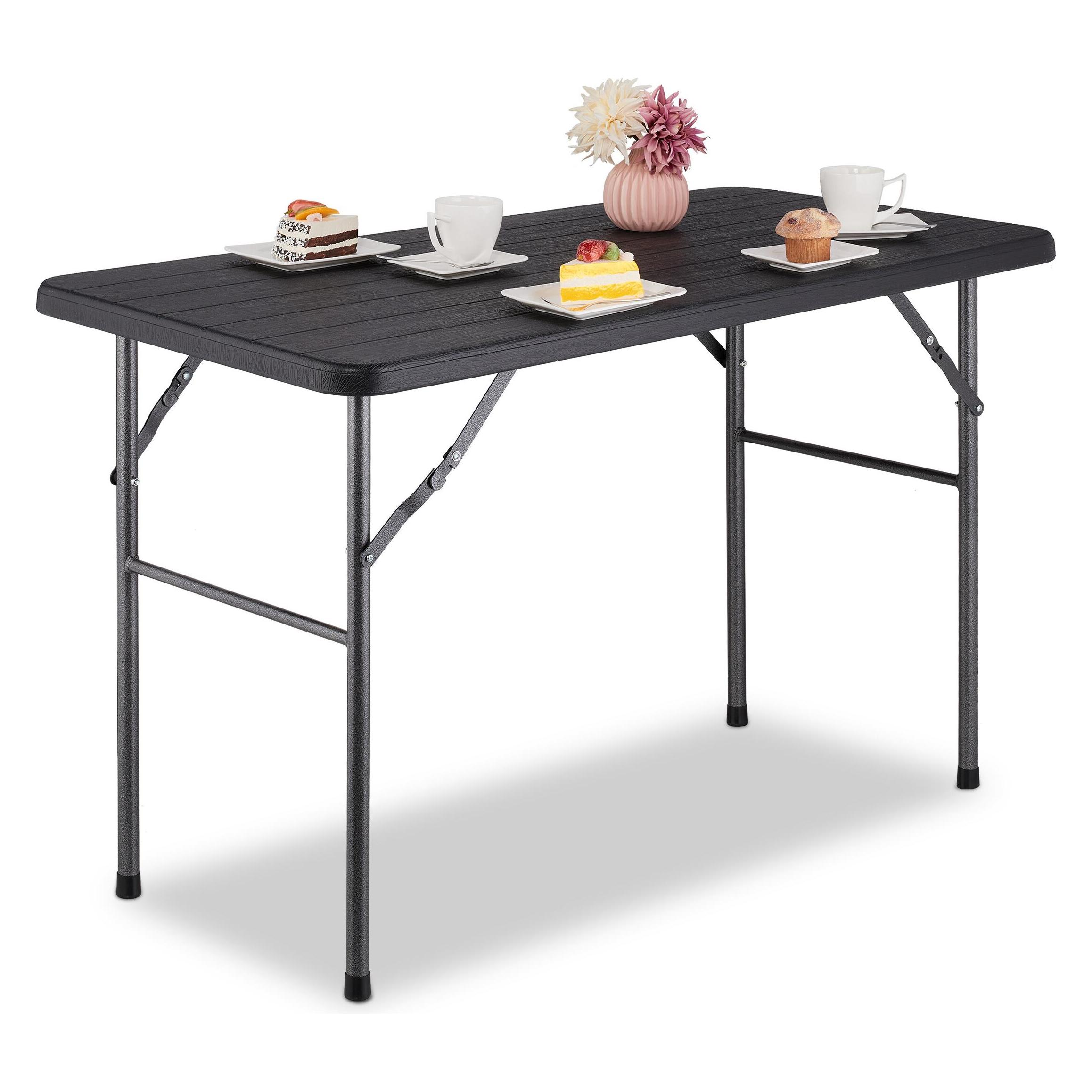 Relaxdays Gartentisch (60 x 60 x 74 cm) (4052025457228)