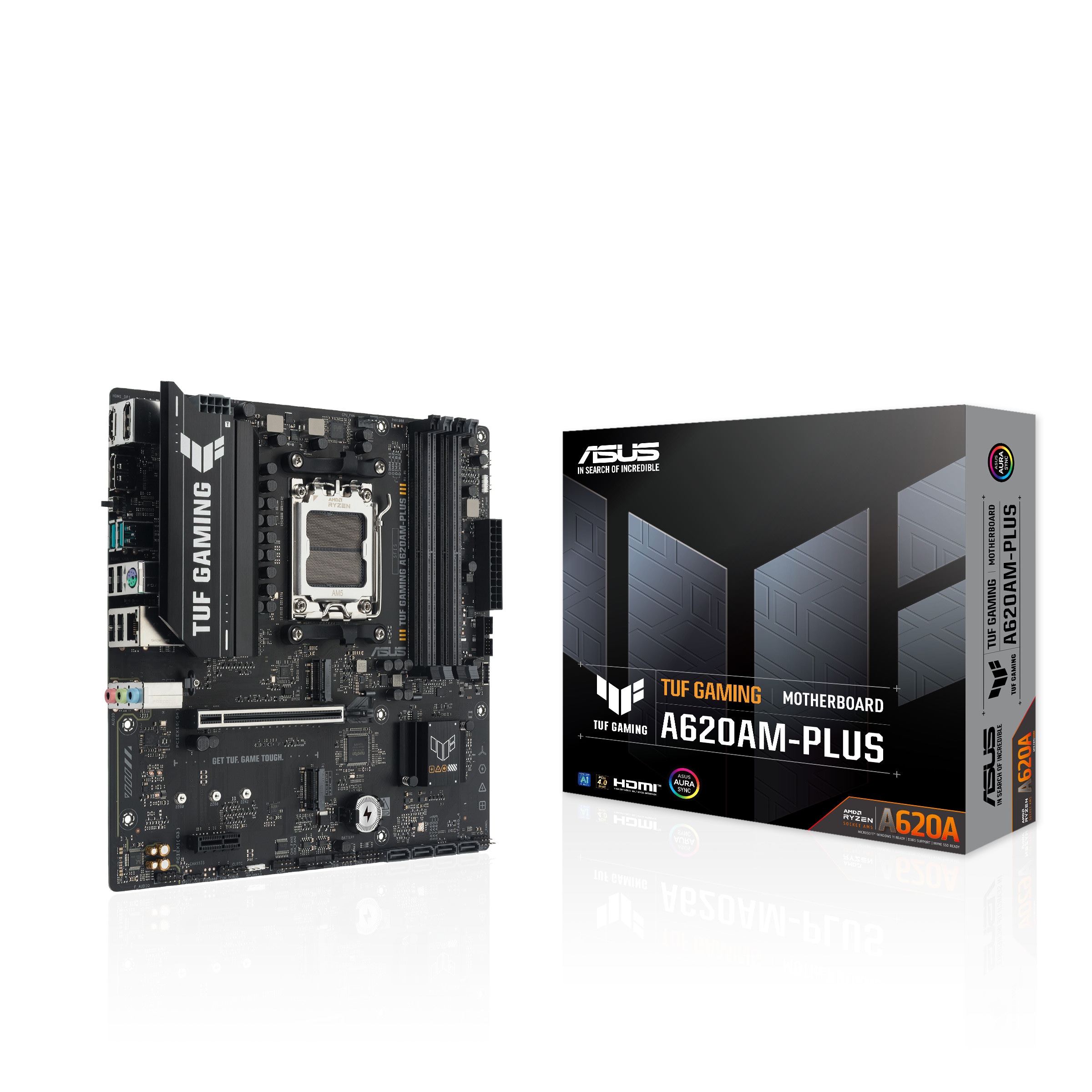 ASUS TUF GAMING A620AM-PLUS Micro-ATX Mainboard - Sockel AM5