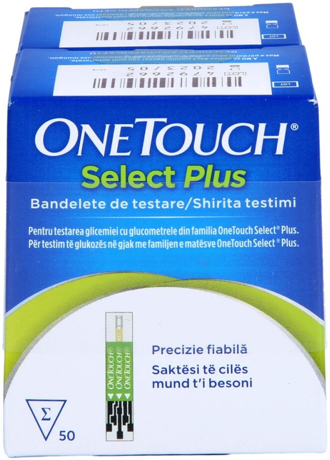 One Touch Select Plus Blutzucker Teststreifen