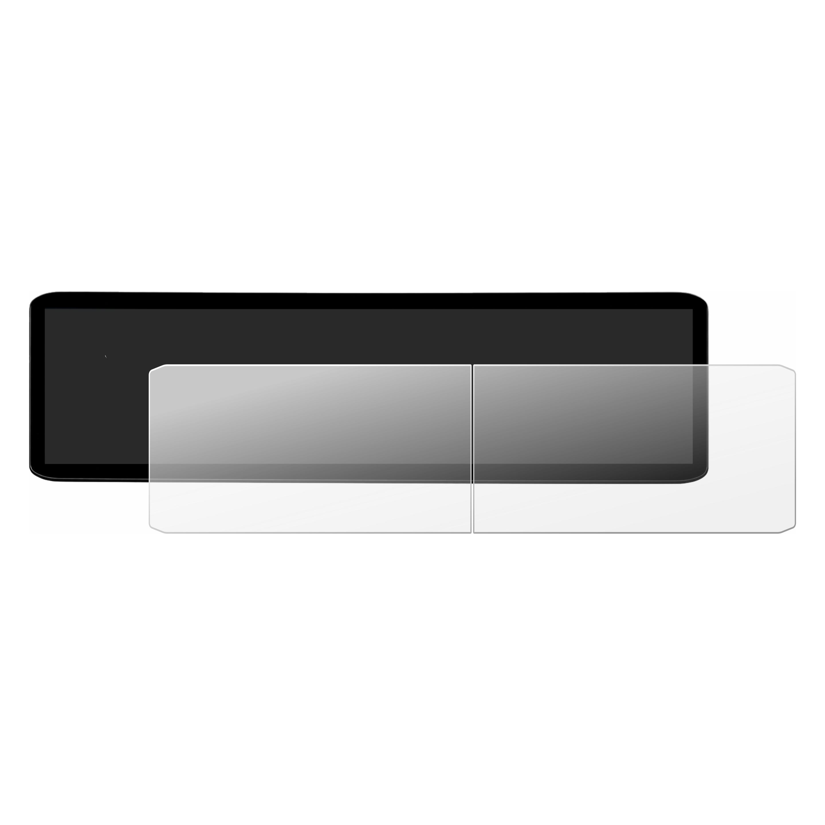 upscreen Schutzfolie für Kia EV2 2026 ccNC Triple Panorama Display Displayschutz Displayschutzfolie Folie (2963908)