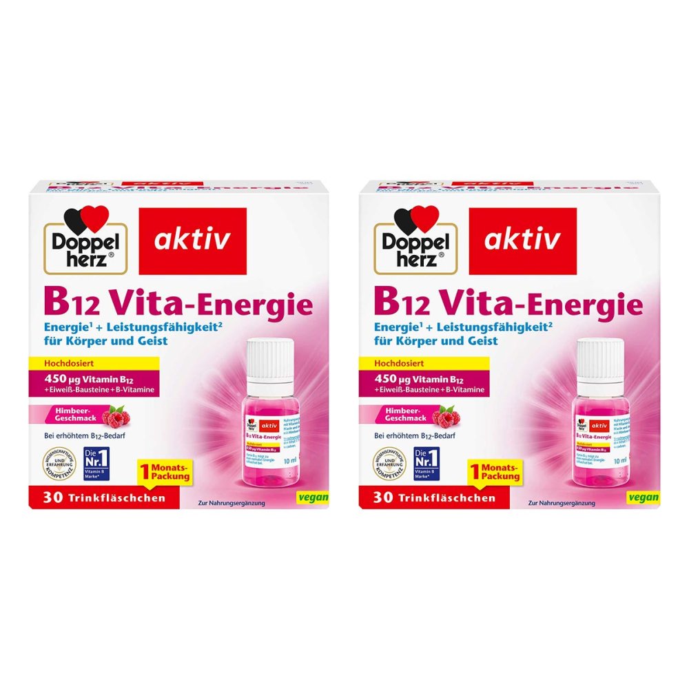 Queisser Pharma GmbH & Co. KG Doppelherz B12 Vita-Energie Trinkampullen 08109084