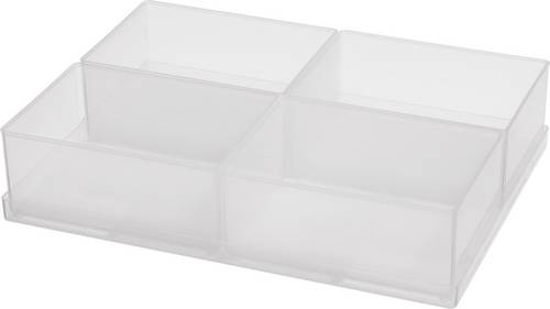 Raaco Sortimentskoffer-Einsatz (L x B x H) 220 x 160 x 47mm Anzahl Fächer: 4 Inhalt 1St.