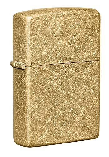 Zippo Aansteker Tumbled Brass Trommelmessing
