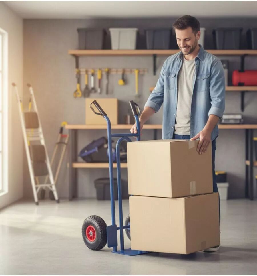 EuroGarden CARRELLO TRASPORTO 200KG PORTATA UNIVERSALE
