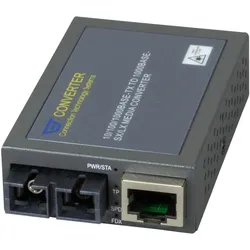 EFB MCT-3002BTFC-SM10 Kompakt Media Konverter RJ45-SC, 10km, SM, Gigabit Ethernet MCT3002BTFCSM10