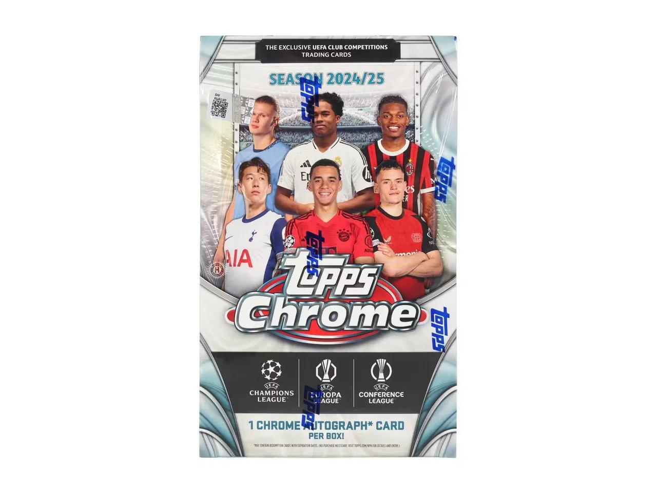 2024/25 Topps Chrome UEFA Club Competitions Fußball-Hobby