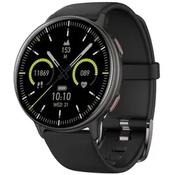 Carneo GTR Active HR+ black (40 mm, Kunststoff, Metall, Schwarz, ohne SIM), Smartwatch
