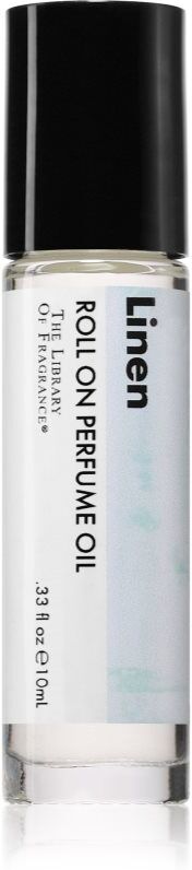 The Library of Fragrance Linen huile pour le corps roll-on mixte 10 ml
