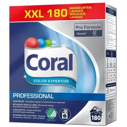 Diversey Waschpulver Coral 101108614 Pro Formula Color Expertise Weiss 8kg, Waschmittel + Textilpflege