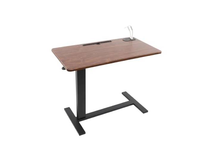 C-Shaped höhenverstellbarer Beistelltisch mit Beleuchtung und USB-Lüfter Integrierte LED-Beleuchtung und USB-Lüfter – Komfort beim Arbeiten oder Entspannen