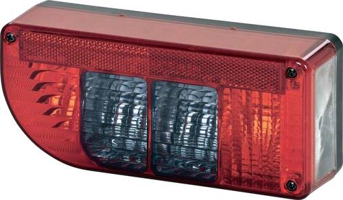 SecoRüt Fahrradträger-Rückleuchte Blinker, Bremslicht, Kennzeichenleuchte, Nebelschlussleuchte, Reflektor, Rückfahrscheinwerfer
