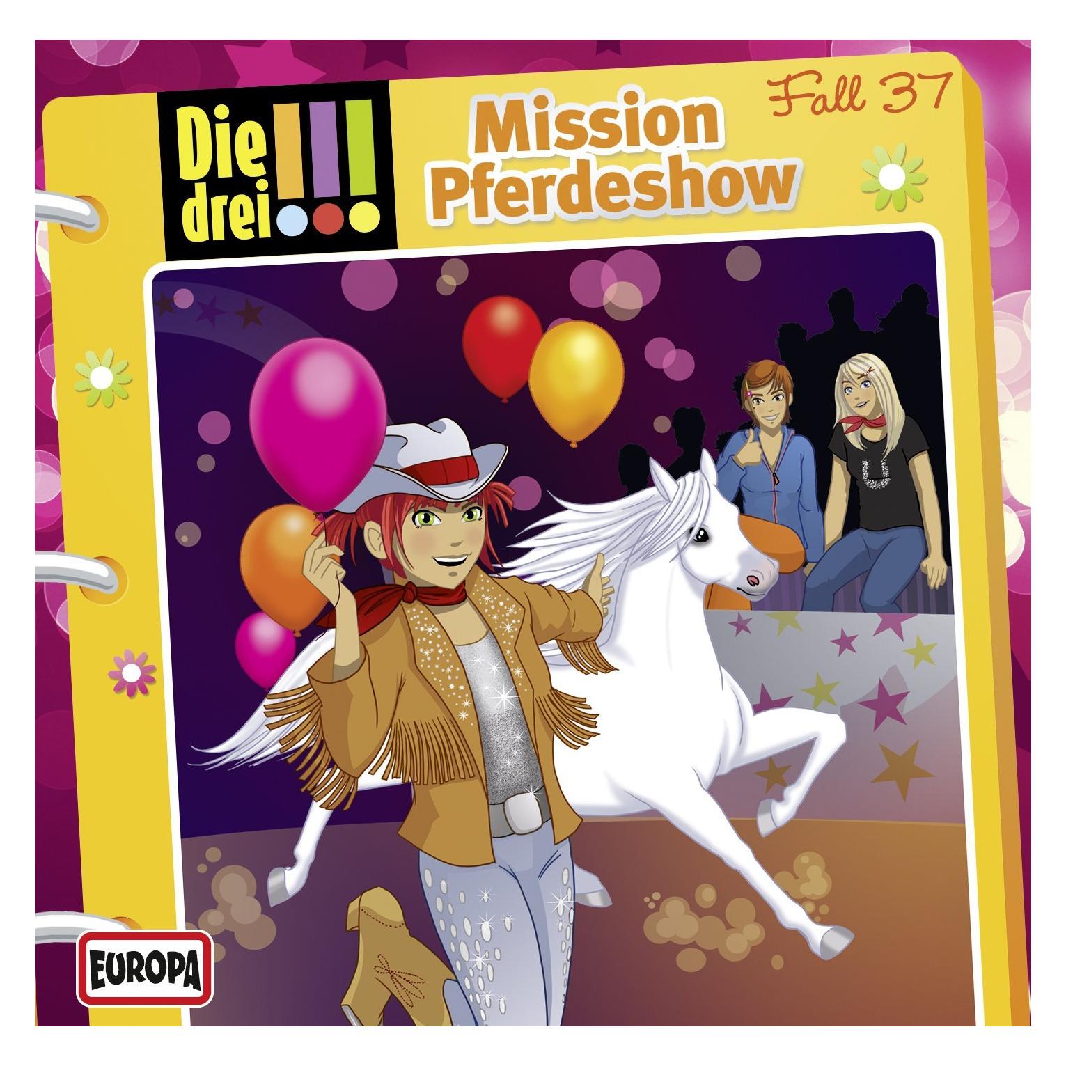 Sony Music Die drei!!!,037/Mission Pferdeshow (Deutsch) (88843010412)