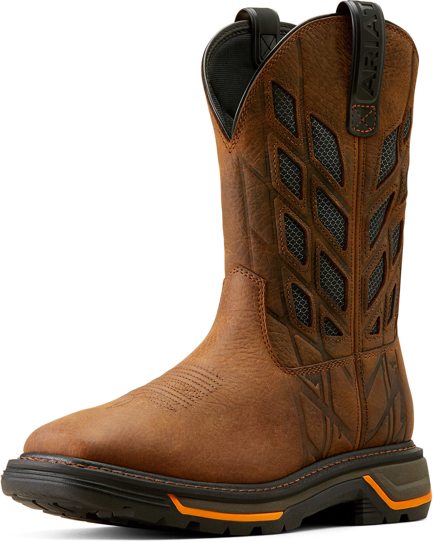 Men's Big Rig Tread VentTEK Work Boots in Earth Graphite, Size: 6 EE / Wide by Ariat