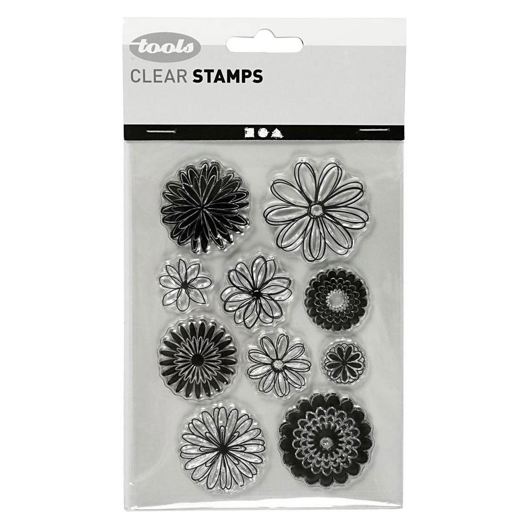 Creativ Company Stempeln Blumen, 1 Blatt (5712854378413)