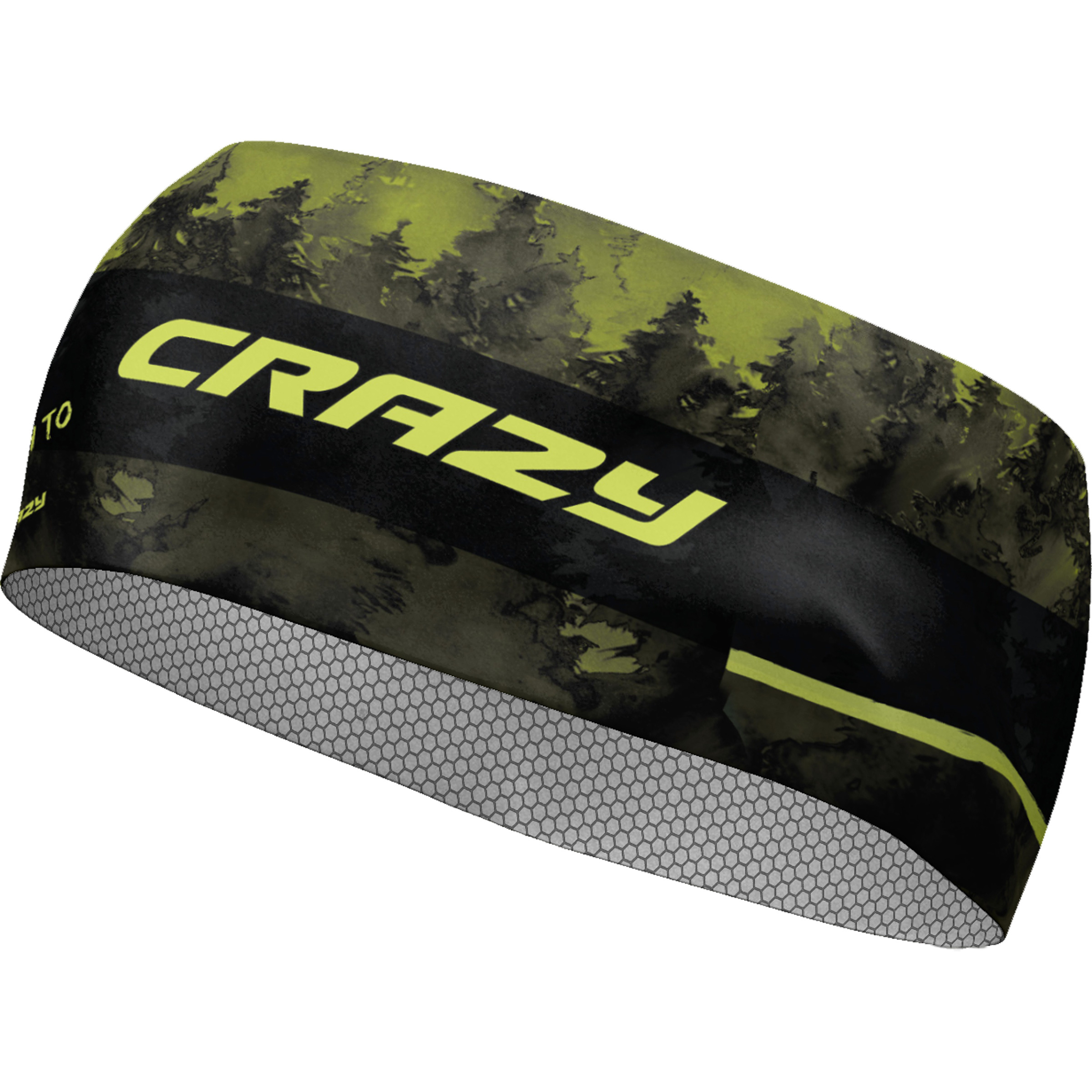 Crazy Stem Stirnbänder schwarz Größe M Trekking Elastisch