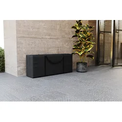 OUTFLEXX Kissentasche, schwarz, Polyester, TPU 420D Ripstop-Gewebe, 125 x 32 x 50 cm