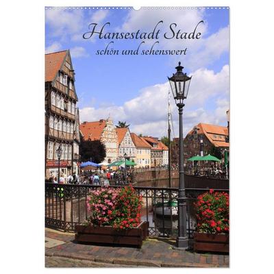 Hansestadt Stade - schön und sehenswert (Wandkalender 2026 DIN A2 hoch), CALVENDO Monatskalender