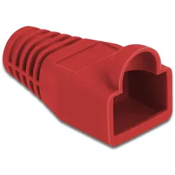 Delock Knickschutztülle für RJ45 Stecker rot 20 Stück
