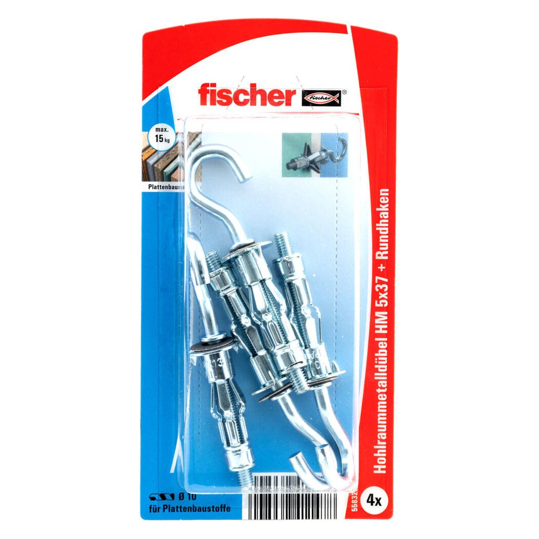 Fischer Hohlraum-Metalldübel HM 5x37 SK K (4) (4 Stk.) (545970)