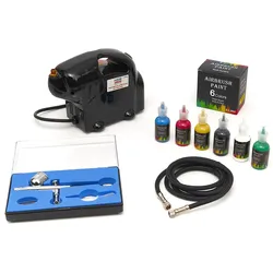 HBM Komplettes Airbrush-Set inklusive Farbe