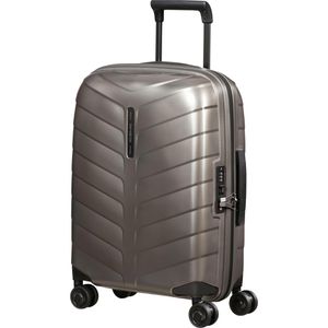 Samsonite Koffer Attrix Spinner exp. grau, Hartschale, 4 Rollen, 38 Liter, 40 x 55 x 20cm