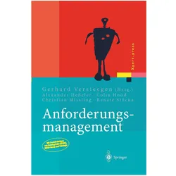 Anforderungsmanagement, Fachbücher von Gerhard Versteegen, Renate Stücka, Alexander Hesseler, Christian Missling, Colin Hood