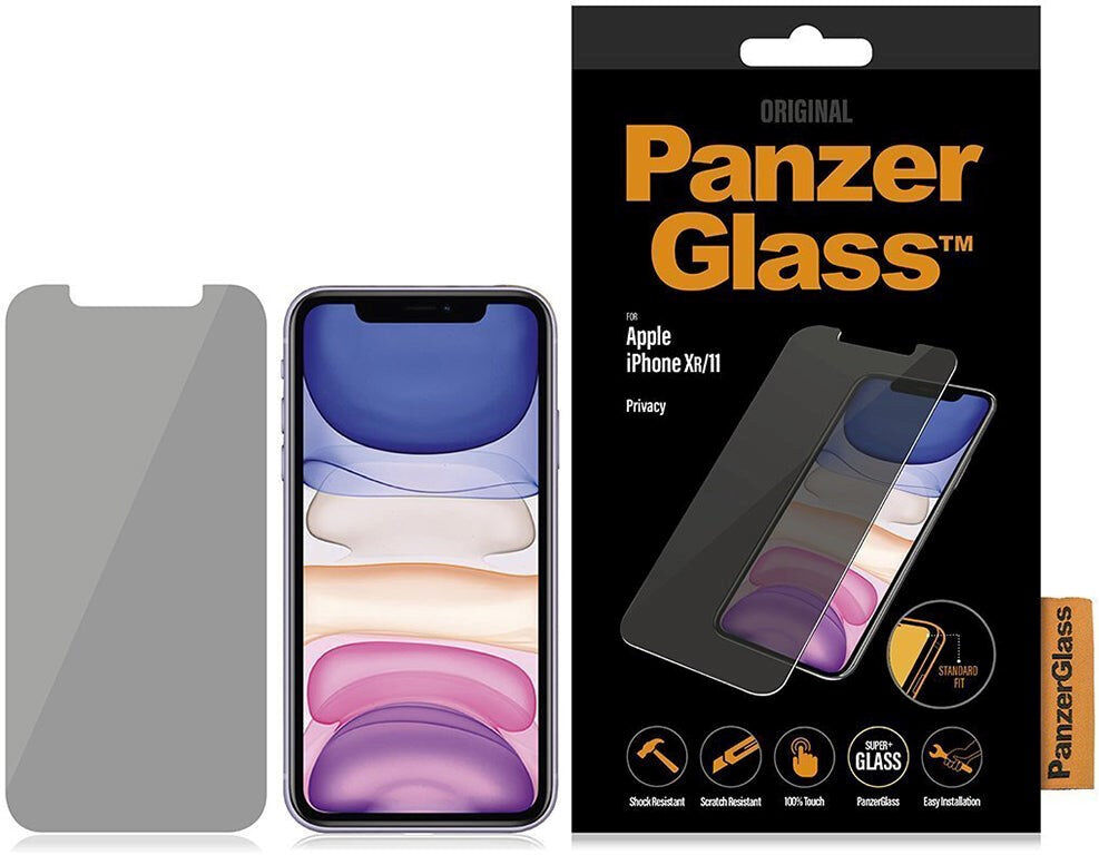 iPhone 11 / XR PanzerGlass Standard Fit Skærmbeskyttelse - Privacy