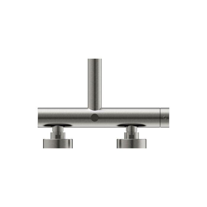 Herzbach DESIGN iX Wannenbatterie 17.130215.1.09 Aufputz Edelstahl