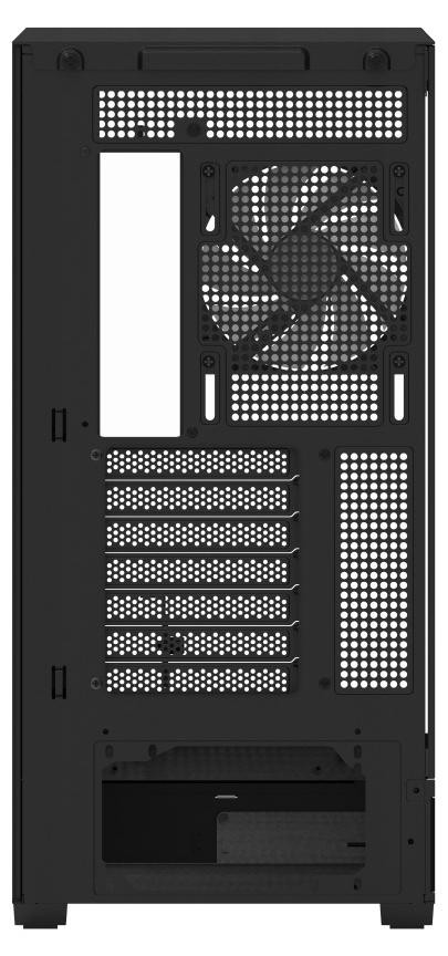 Aerocool AeroCool Geh Midi P500B-Digi Black ARGB Computerbehuizing