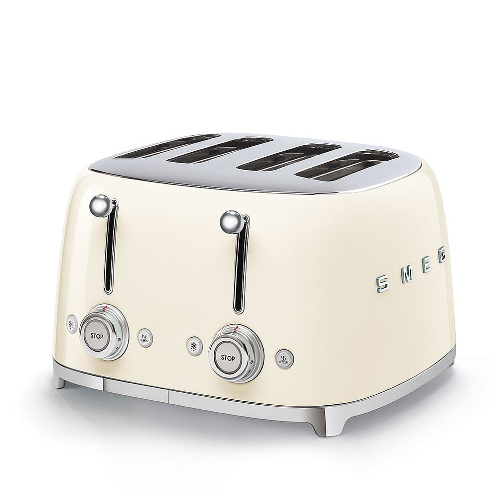 SMEG TSF03CREU 50s Style 4 Scheiben Toaster Creme