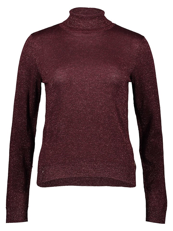 Mexx Rollkragenpullover in Bordeaux - XS