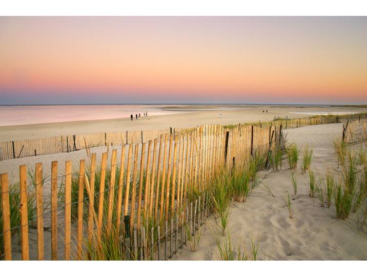 Fototapete PAPERMOON Dunes Cape Cod , bunt, B:5m L:2,8m, Vlies, Tapeten, Fototapete